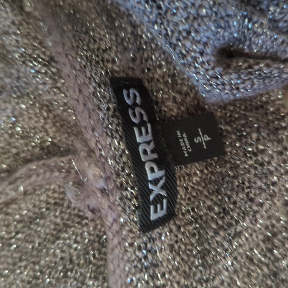 Express waterfall sparkly sweater - Picture 7 of 7